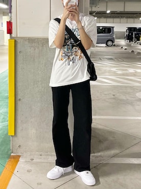 「LMCのアイテム（トップス）」を使った、hagataさん（メンズ・178cm）の夏コーディネート