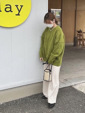「ニコアンド」｜「アイテム（パンプス）」を使った、れさん（レディース・155cm）の秋コーディネート