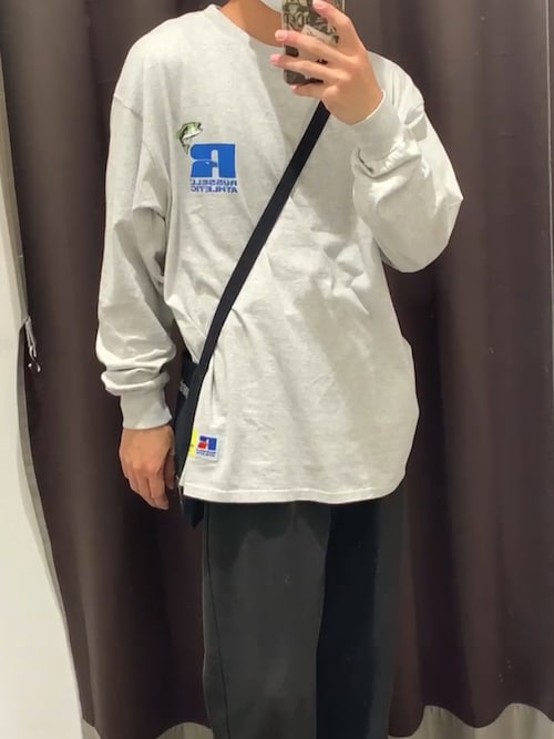 ラッセルアスレティック × ゲーリーヤマモト ロンT 長袖 Tシャツ