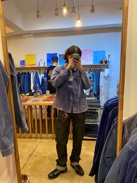 「TAKAHIROMIYASHITATheSoloIst.（タカヒロミヤシタザソロイスト）のアイテム（シューズ）」を使った、Heechangさん（メンズ・174cm）の秋コーディネート