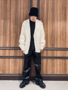 DankeSchon/ダンケシェーン/PREMIUM COTTON OVERSIZE DAMEGE