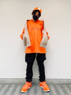 「L.H.P（エルエイチピー）のアイテム」を使った、Toshiki Masudaさん（メンズ・170cm）の秋コーディネート