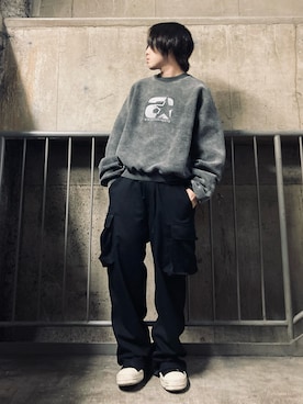 「L.H.P Private Brand（エルエイチピープライベートブランド）のアイテム」を使った、Toshiki Masudaさん（メンズ・170cm）の冬コーディネート