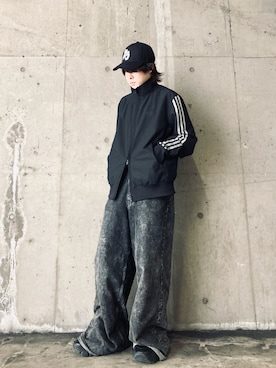 「Y-3（ワイスリー）のアイテム（ジャケット/アウター）」を使った、Toshiki Masudaさん（メンズ・170cm）の春コーディネート