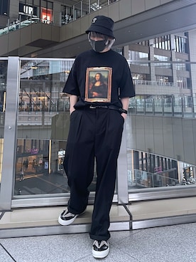 「KaneZ（ケインズ）のアイテム」を使った、Toshiki Masudaさん（メンズ・170cm）の夏コーディネート