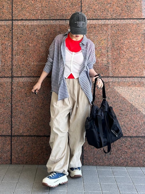 ミリタリータックボリュームパンツ/657336（その他パンツ）｜JEANASIS
