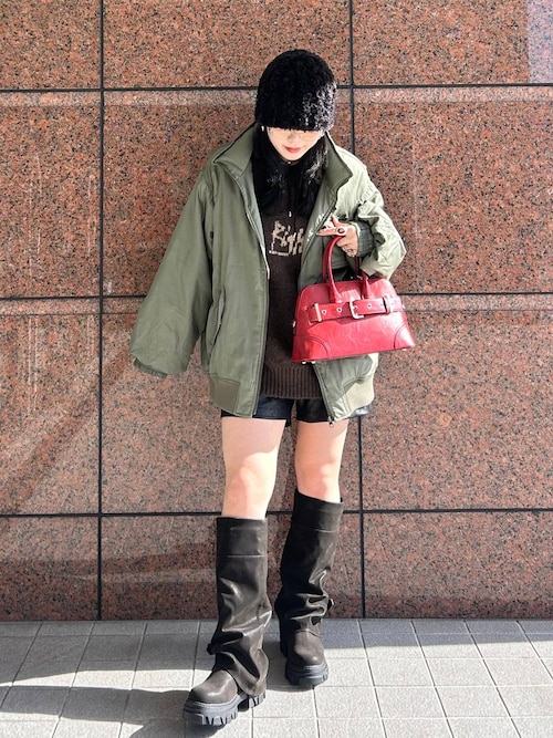 セール】ルーズFITロングブーツ/581263（ブーツ）｜JEANASIS