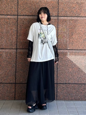 「JEANASIS（ジーナシス）のアイテム（アクセサリー）」を使った、masakiさん（レディース・161cm）の春コーディネート