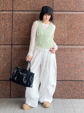 masakiさん（レディース・161cm）の春コーディネート