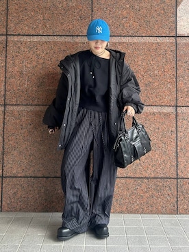 「アイテム（チョーカー）」を使った、masakiさん（レディース・161cm・20代）の冬コーディネート