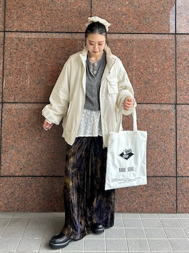 「アイテム（シュシュ）」を使った、masakiさん（レディース・161cm・20代）の冬コーディネート