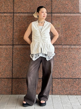 masakiさん（レディース・161cm）の夏コーディネート