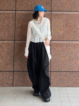 「JEANASIS（ジーナシス）のアイテム（バッグ）」を使った、masakiさん（レディース・161cm）の春コーディネート