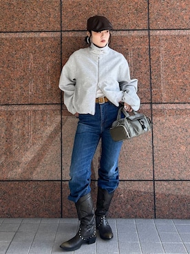 masakiさん（レディース・161cm）の冬コーディネート