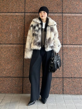 masakiさん（レディース・161cm）の冬コーディネート