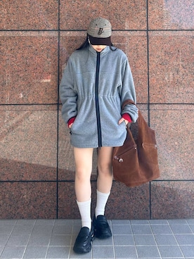 「アイテム（トートバッグ）」を使った、masakiさん（レディース・161cm・20代）の秋コーディネート