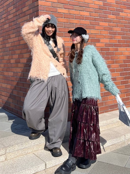 フェイクレザーWベルトブーツ/145383