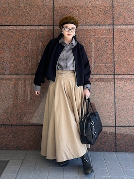 masakiさん（レディース・161cm）の冬コーディネート