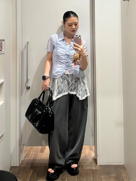 masakiさん（レディース・161cm）の夏コーディネート