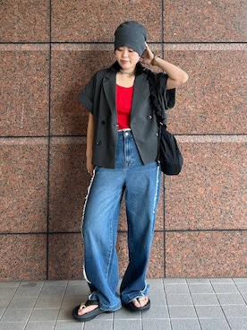 masakiさん(レディース・161cm)の夏コーディネート