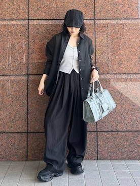 「JEANASIS（ジーナシス）のアイテム（バッグ）」を使った、masakiさん（レディース・161cm）の春コーディネート