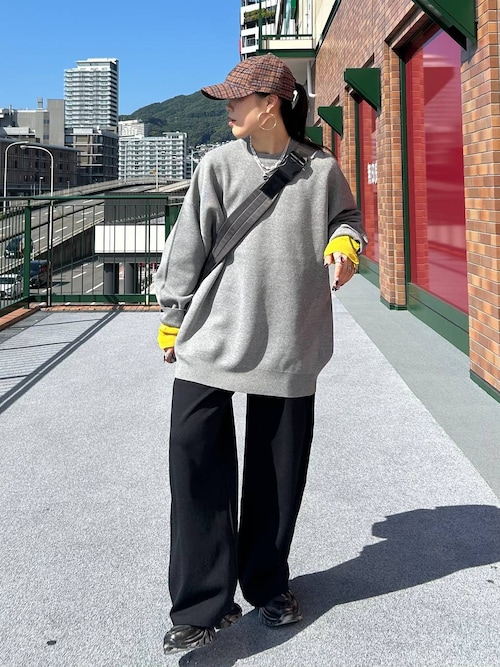 つぅ¨̮ページ リピーター様 14Gリブバイカラープルオーバー/603867（ニット/セーター