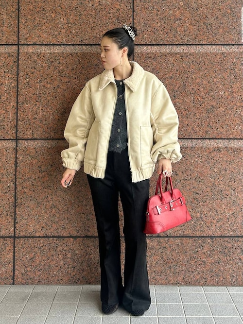 新品未開封 JEANASIS モンスターブルゾン アイボリー JEANASIS｜モンスターブルゾン | Rakuten Fashion(楽天ファッション