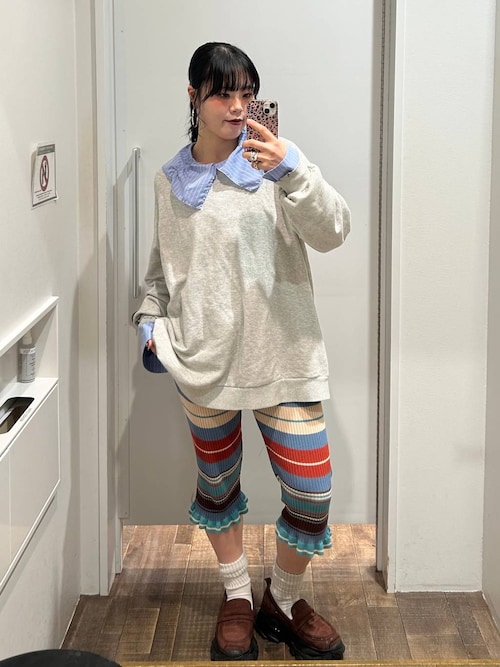 抗菌防臭テープ付き】キリカエボリュームローファー/573242