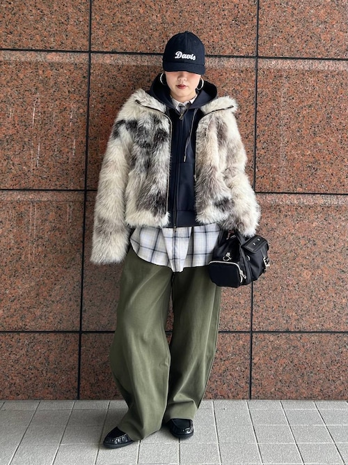 セール】【この冬スタイリングの主役にピッタリ！】MIXカラーファー