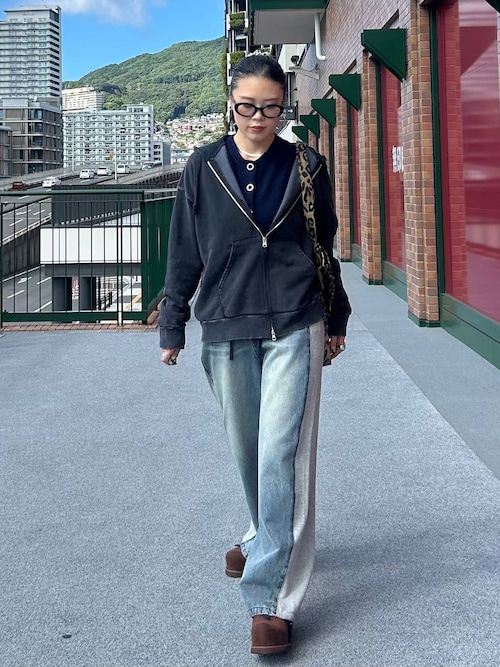 スウェットドッキングデニム　ジーナシス　新品未使用　今季新作 スウェットドッキングデニム/576430（デニムパンツ）｜JEANASIS