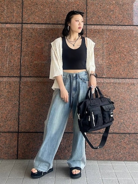 masakiさん(レディース・161cm)の夏コーディネート