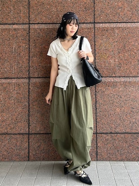 masakiさん（レディース・161cm）の夏コーディネート