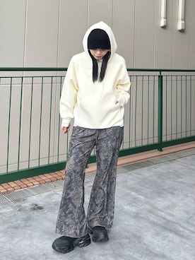 「アイテム（ニットキャップ/ビーニー）」を使った、masakiさん（レディース・161cm・20代）の秋コーディネート