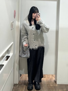 「アイテム（チョーカー）」を使った、masakiさん（レディース・161cm・20代）の冬コーディネート