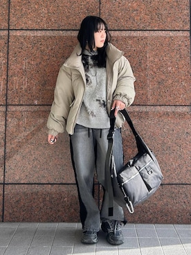 「アイテム（チョーカー）」を使った、masakiさん（レディース・161cm・20代）の冬コーディネート