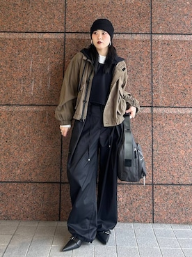 masakiさん（レディース・161cm）の冬コーディネート