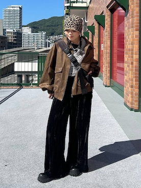 「アイテム（アンサンブル）」を使った、masakiさん（レディース・161cm）の秋コーディネート