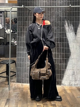 「アイテム（スウェット）」を使った、masakiさん（レディース・161cm・20代）の秋コーディネート