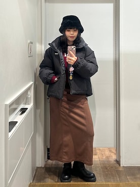 「アイテム（帽子）」を使った、masakiさん（レディース・161cm・20代）の秋コーディネート