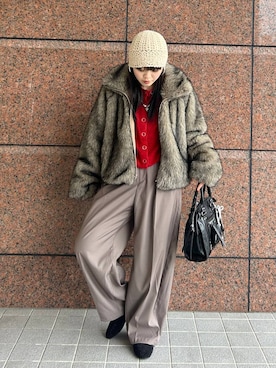 「アイテム（スマホグッズ）」を使った、masakiさん（レディース・161cm・20代）の秋コーディネート