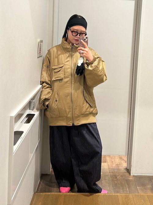 【SET UP対応】ウエストドロストコクーンパンツ/576429