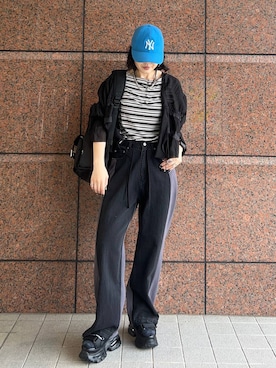 「JEANASIS（ジーナシス）のアイテム（アクセサリー）」を使った、masakiさん（レディース・161cm）の春コーディネート