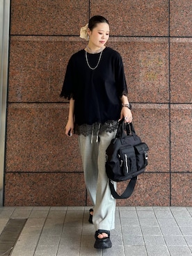 masakiさん（レディース・161cm）の夏コーディネート