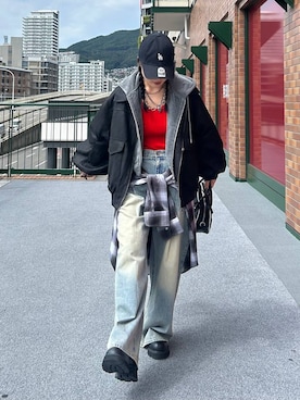 「アイテム（タンクトップ）」を使った、masakiさん（レディース・161cm・20代）の秋コーディネート