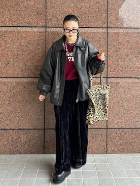 「アイテム（その他シューズ）」を使った、masakiさん（レディース・161cm・20代）の秋コーディネート