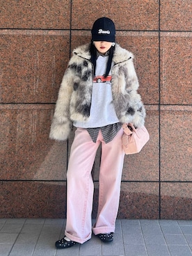 masakiさん（レディース・161cm）の冬コーディネート