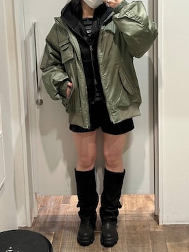 masakiさん（レディース・161cm）の冬コーディネート