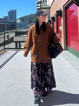 「アイテム（ブルゾン）」を使った、masakiさん（レディース・161cm・20代）の秋コーディネート