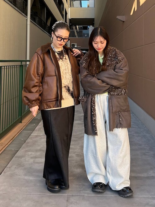 リバーシブルモンスターブルゾン/601819（ブルゾン）｜JEANASIS