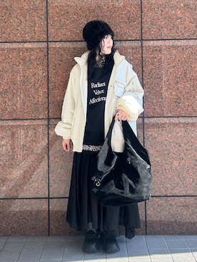 「アイテム（スウェット）」を使った、masakiさん（レディース・161cm・20代）の冬コーディネート